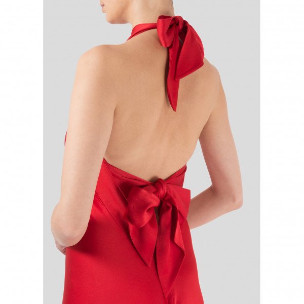 Maria Grachvogel Juno Satin Crepe Gown