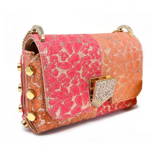 Jimmy Choo Jacquard Locket Bag