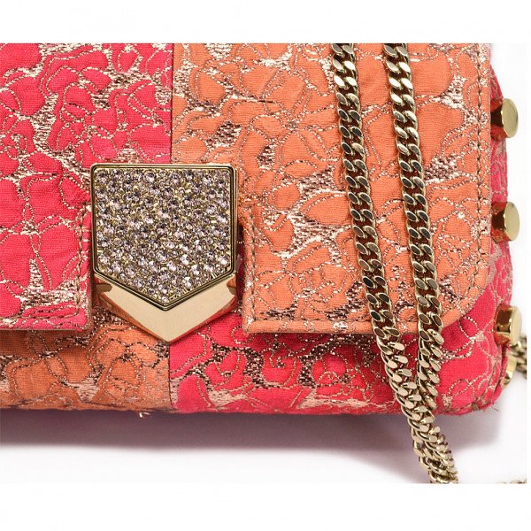 Jimmy Choo Jacquard Locket Bag