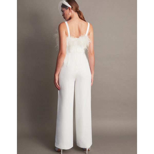 Monsoon Diane Feather Bridal Jumpsuit