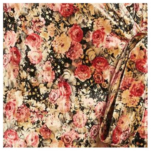 ROTATE Birger Christensen Floral Balloon-Sleeved Dress