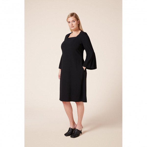 The Hour Square Neck Dress