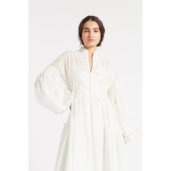 Noon By Noor Juno Dress White