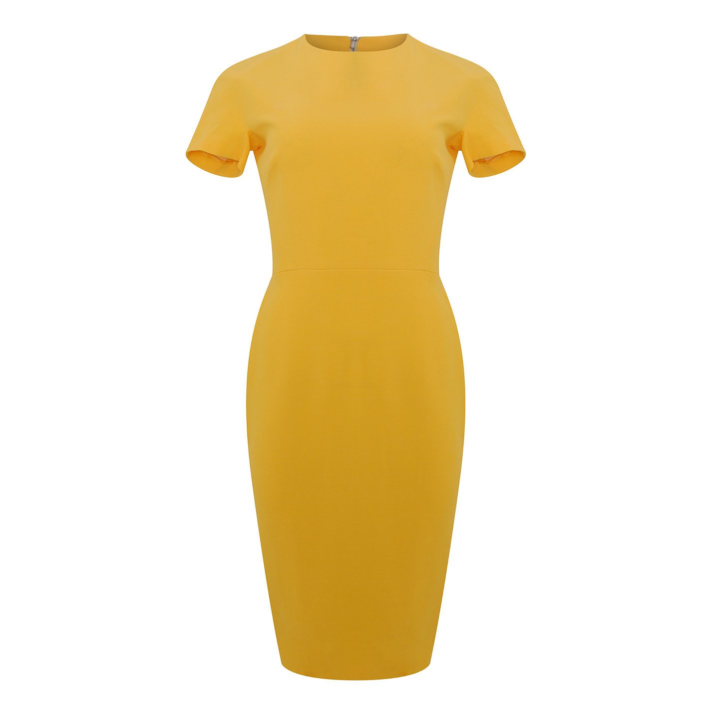 Victoria Beckham Fitted Crepe Dress