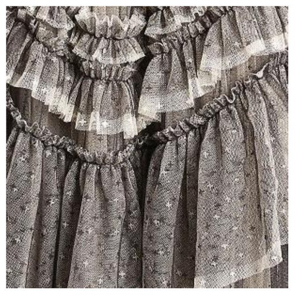Needle & Thread Wild Rose Tulle Ruffled Gown