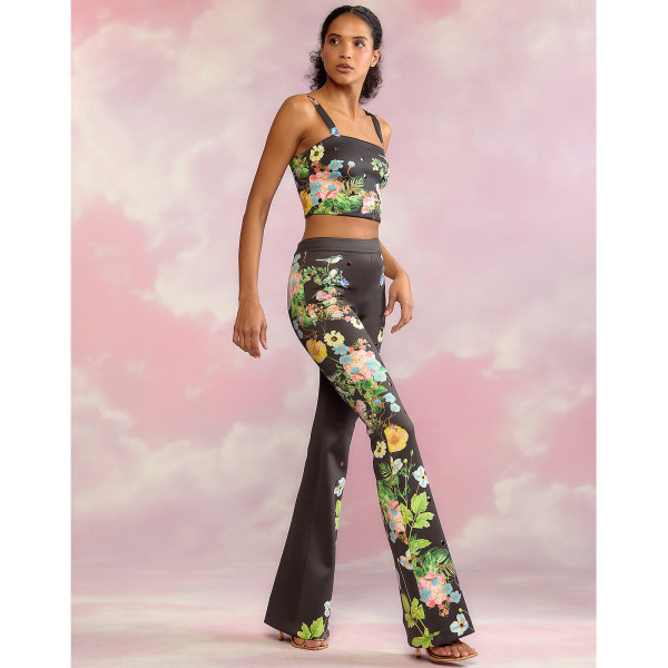 Light weight wide leg african style colourful trousers - Horizons Lointains