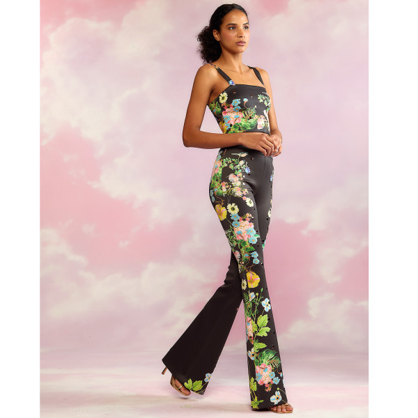 Cynthia Rowley Bonded Fit And Flare Pant