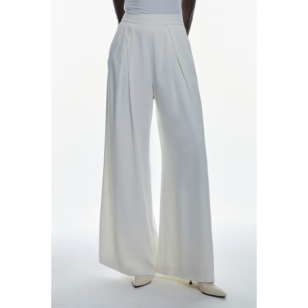 Karen Millen Pleat Detail Wide Leg Trouser