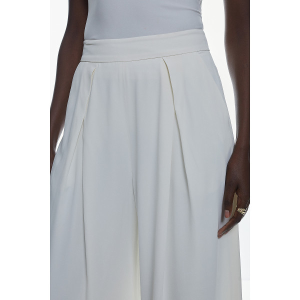 Karen Millen Pleat Detail Wide Leg Trouser