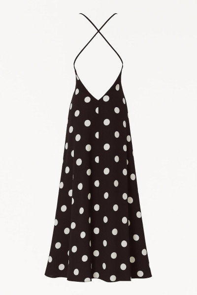 Reformation Zani Dress in Moon Dot - Polka Dot