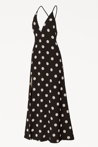 Reformation Zani Dress in Moon Dot - Polka Dot