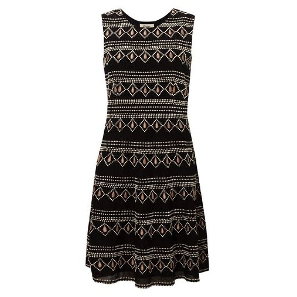 Somerset By Alice Temperley Sleeveless Embroidered Fit-And-Flare Dress