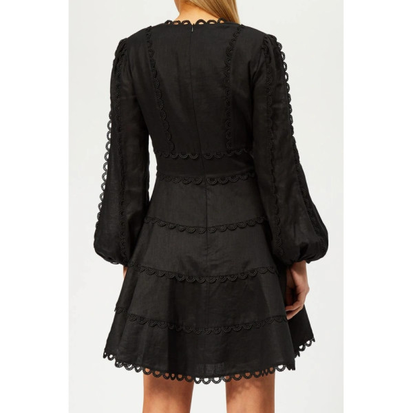 ZIMMERMANN Heathers Flounce Mini Dress