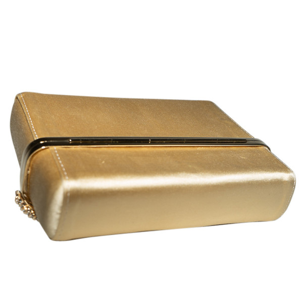 Atelier Swarovski Crystal-Embellished Satin Clutch