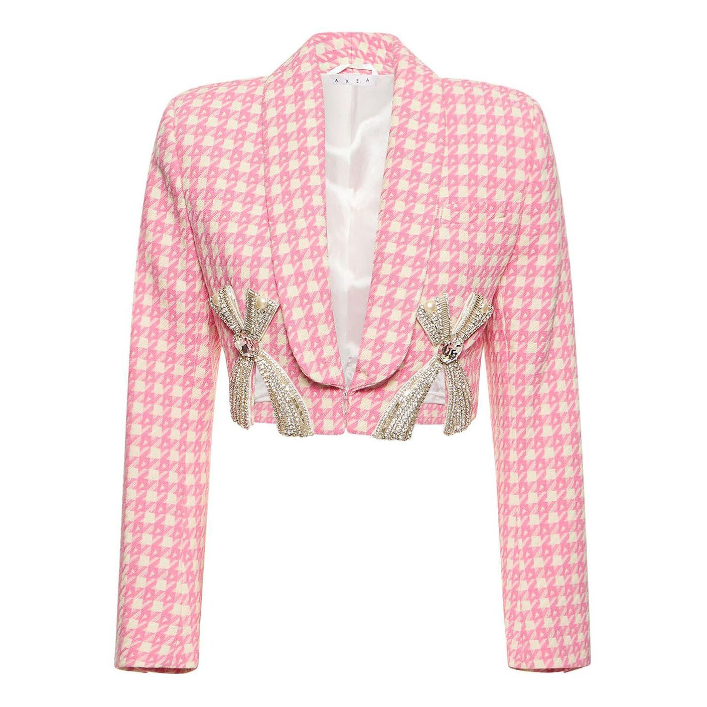 Area Bow Cropped Blazer
