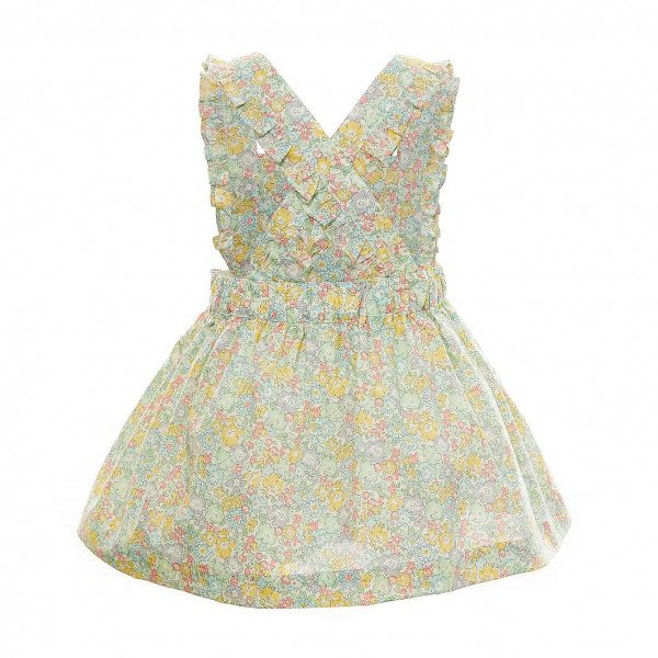 Marie-Chantal Evelyn Liberty Fabric Apron Dress
