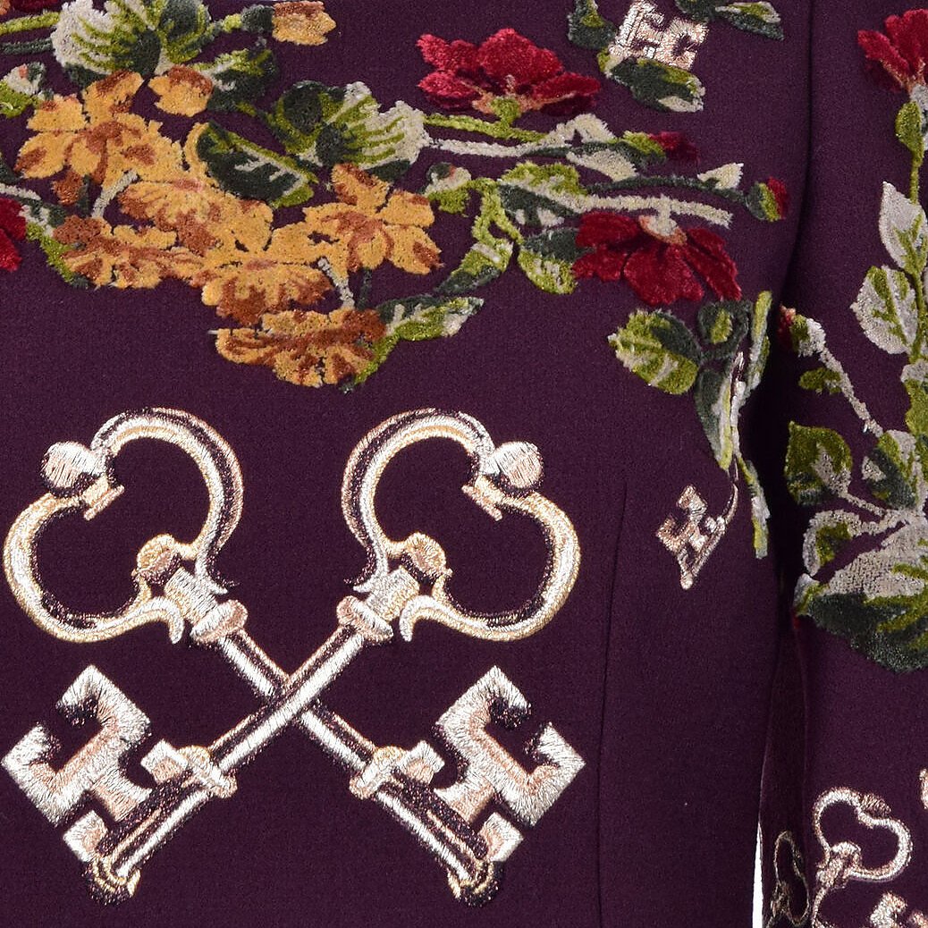 Rent Buy DOLCE & GABBANA Baroque Mini Dress | MY WARDROBE HQ