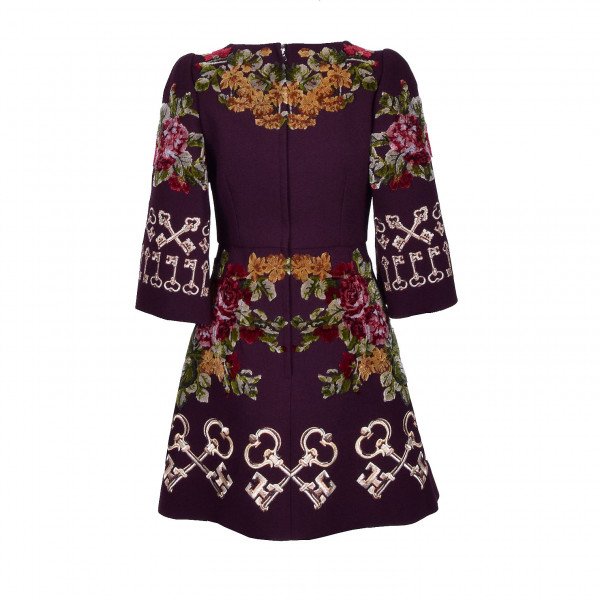 DOLCE & GABBANA Baroque Mini Dress