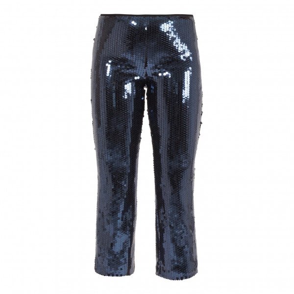 DOLCE & GABBANA Cropped Sequin Trousers