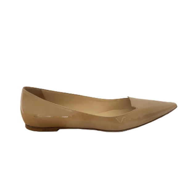 Rent Buy Jimmy Choo Attila Patent Flats MY WARDROBE HQ