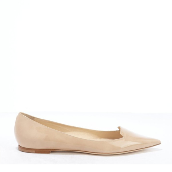 Jimmy choo nude flats cheap