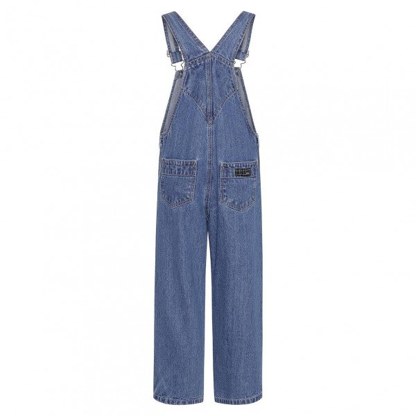 Molo Kids Aer Dungarees in Blue Denim
