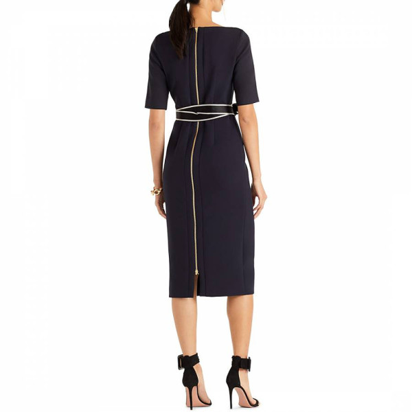 Amanda Wakeley Sculpted Tailoring Midi Dress
