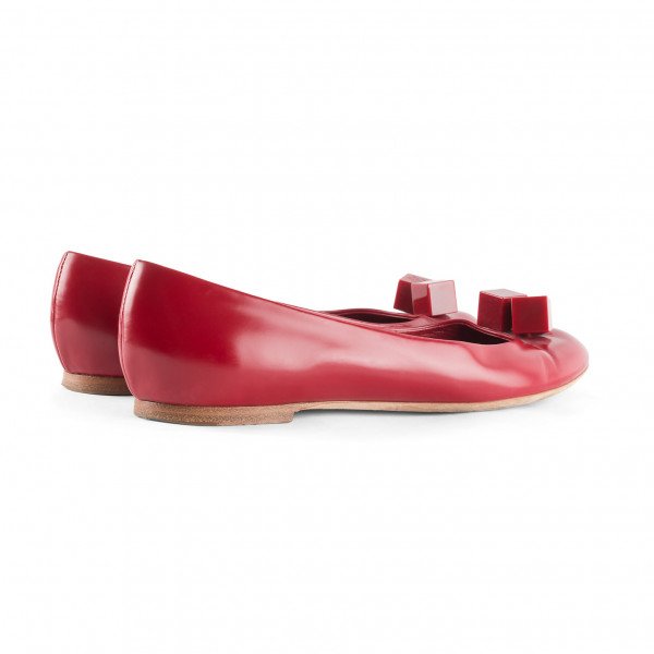 Louis Vuitton Dice Detail Ballet Flats