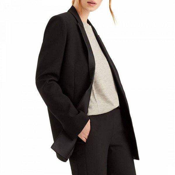 Amanda Wakeley Sculpted Blazer With Sheer Back