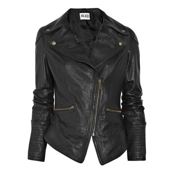 Alice temperley leather store jacket