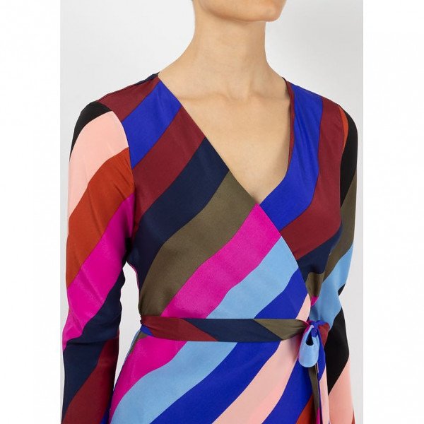 Diane von furstenberg striped dress top