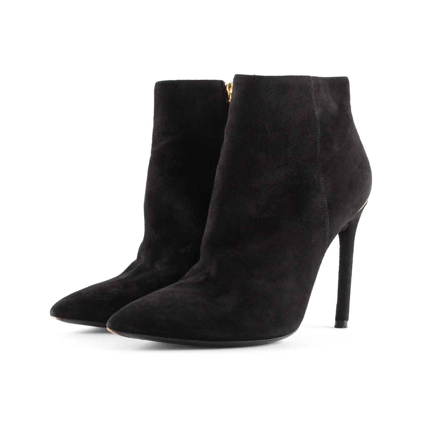 Tom Ford Suede Heeled Ankle Boots