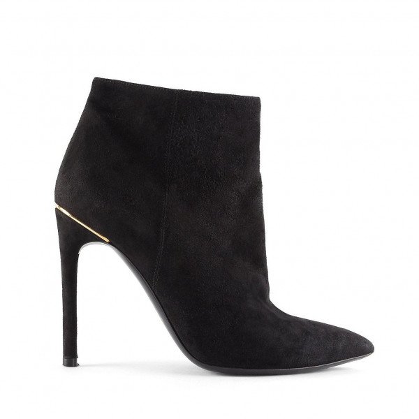 Rent Buy Tom Ford Suede Heeled Ankle Boots MY WARDROBE HQ