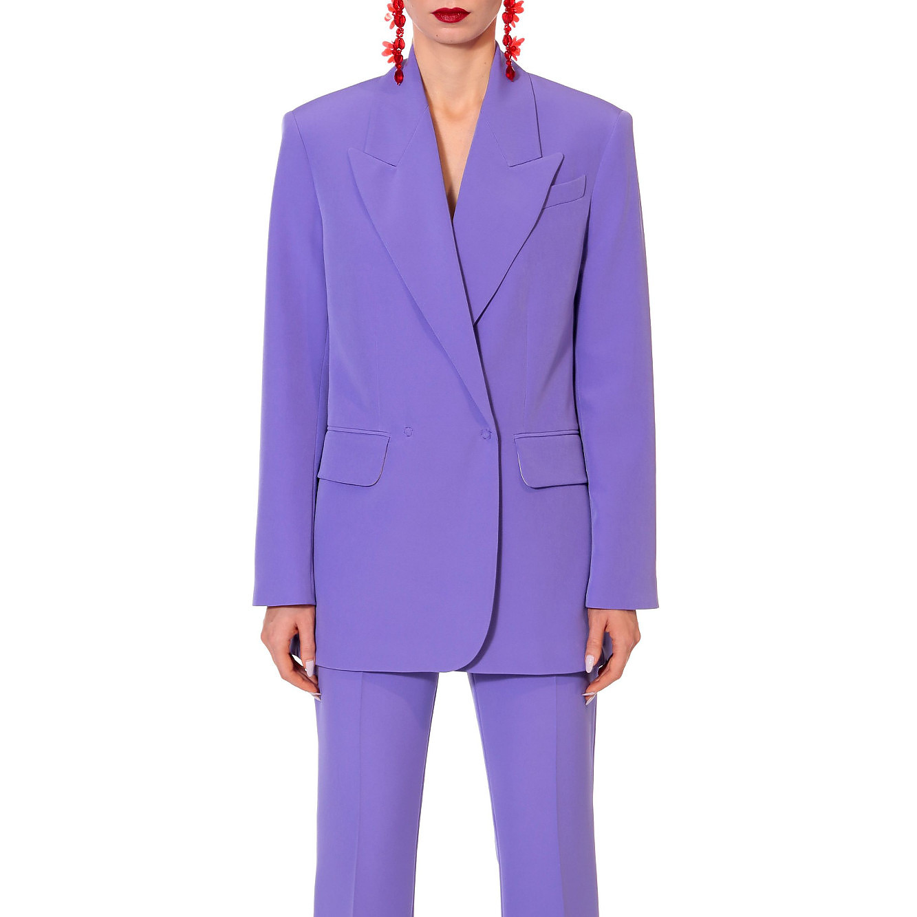 AGGI Blair Blazer Purple Opulence
