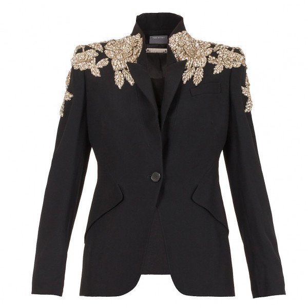 Alexander McQueen Collector's Edition Embellished Blazer