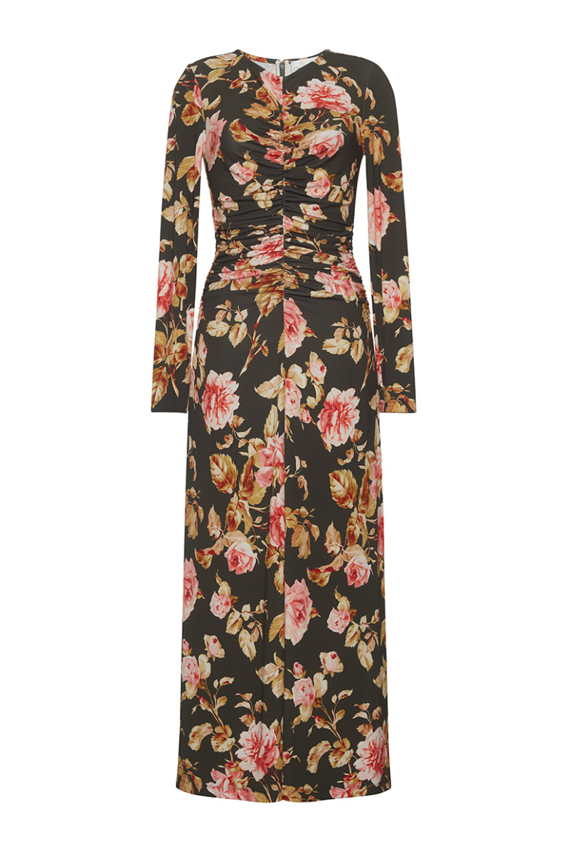 Cara Cara NYC Maisy Dress, Altha Flora Olive