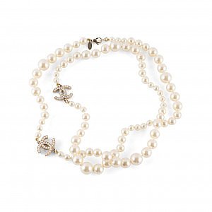 Rent Buy CHANEL Pearl Necklace | MY WARDROBE HQ
