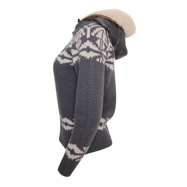 Moncler Knitted Sweater With Hood