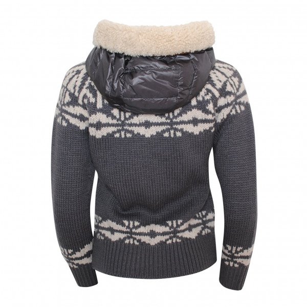Moncler Knitted Sweater With Hood