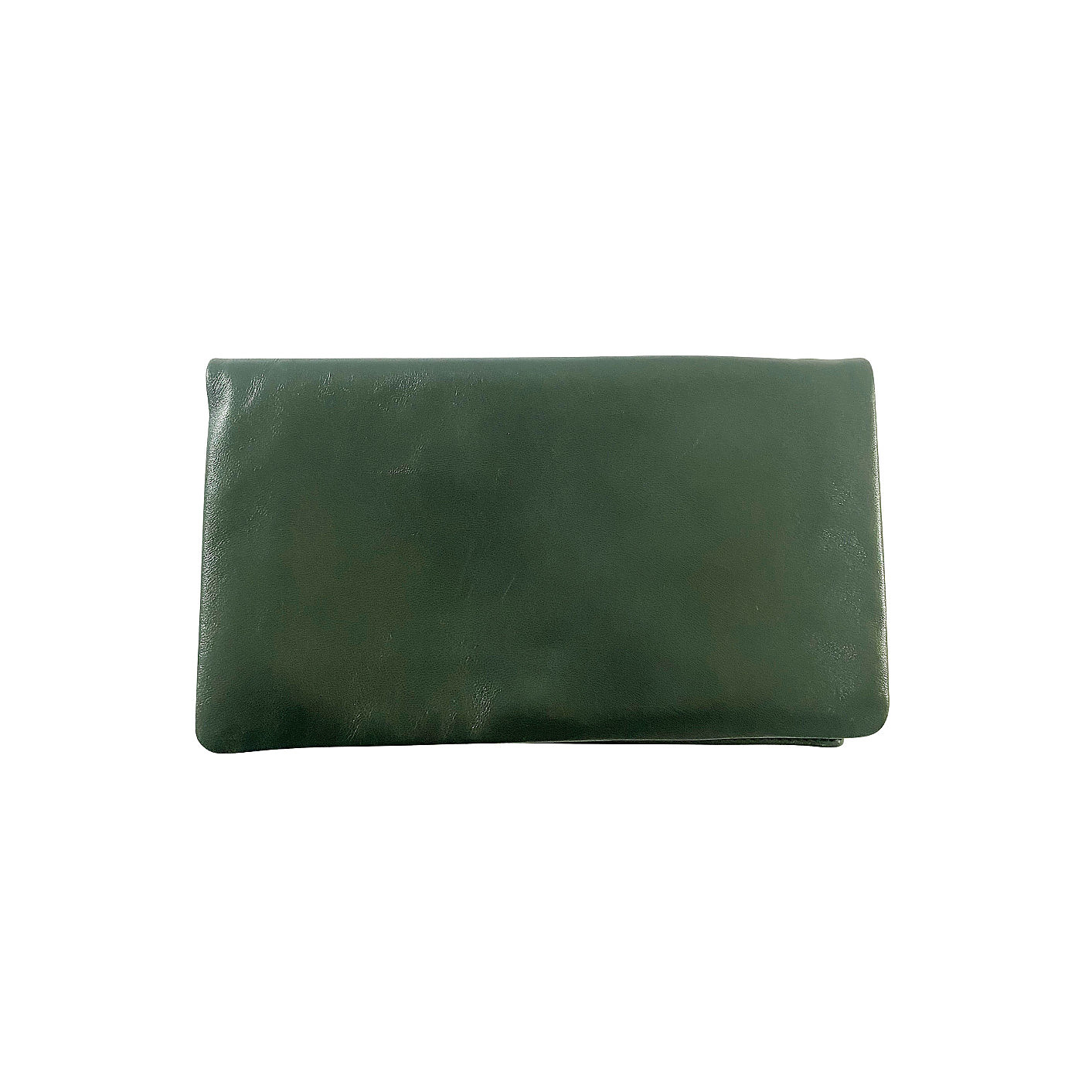 Atelier Swarovski Leather & Crystal Folded Clutch