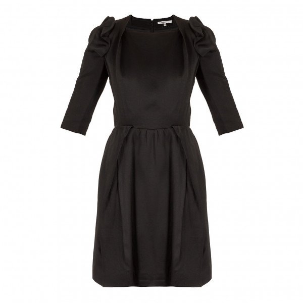 Carven Structured Silk Mini Dress