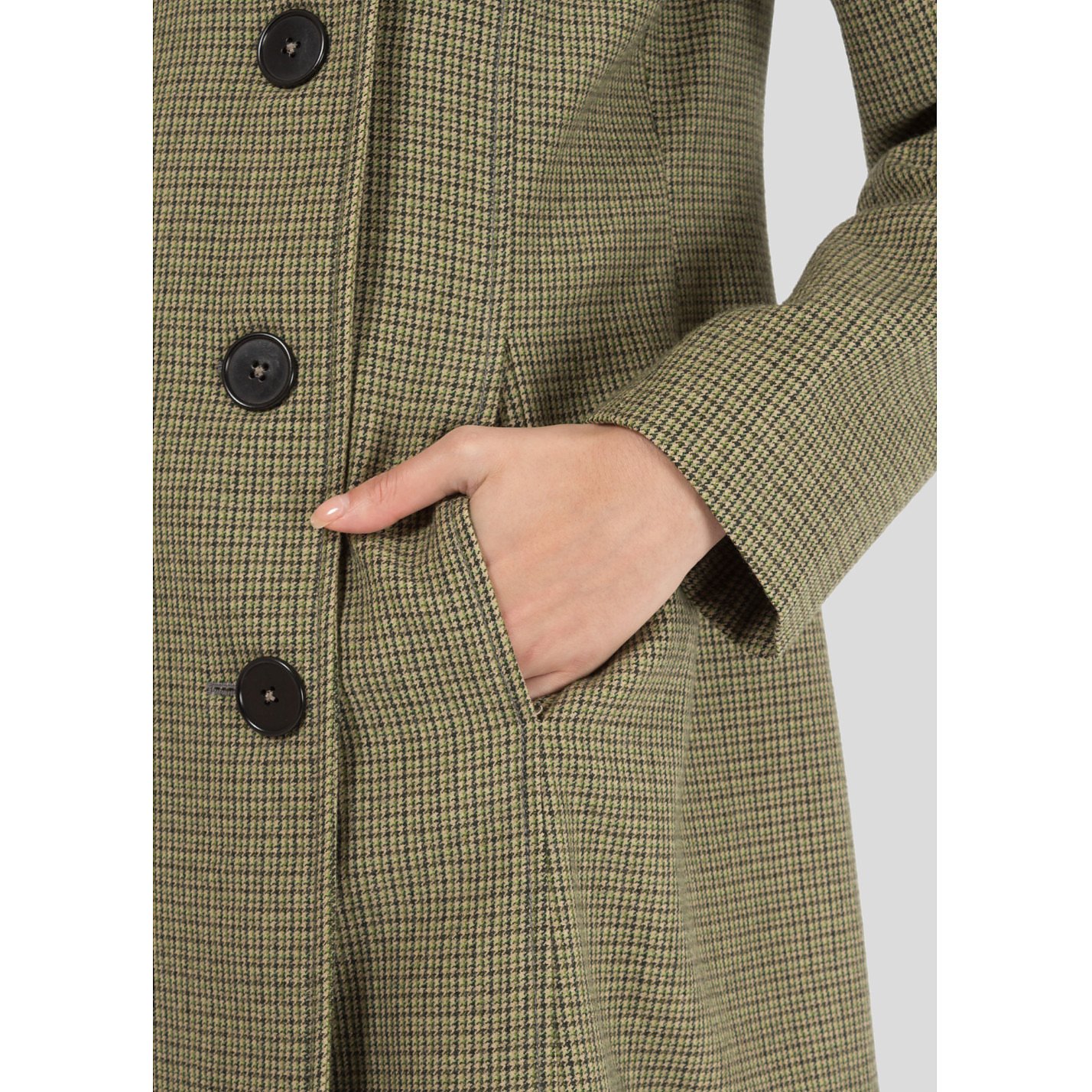 Paul Smith Houndstooth Double Breasted Coat