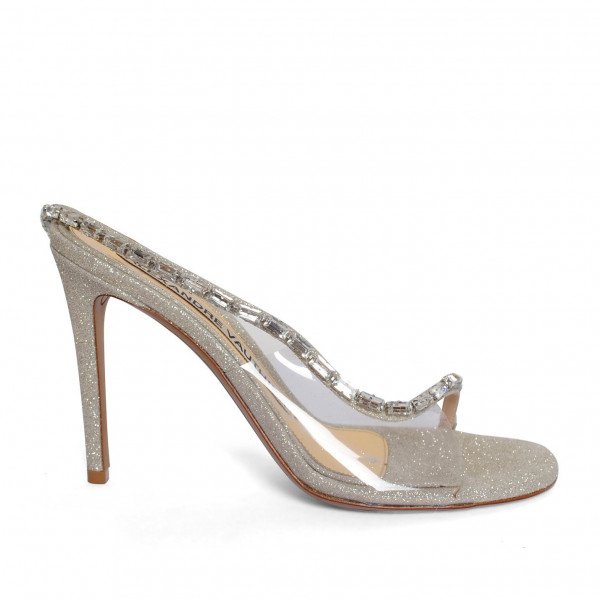 Alexandre Vauthier Elizabeth Crystal-Embellished Sandals