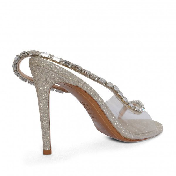 Alexandre Vauthier Elizabeth Crystal-Embellished Sandals