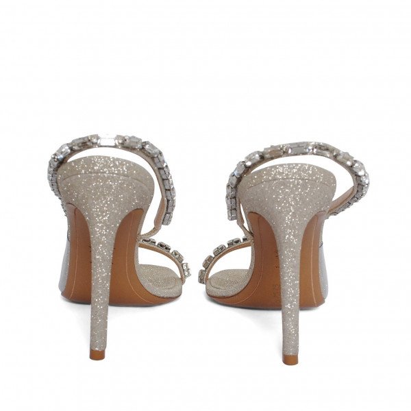 Alexandre Vauthier Elizabeth Crystal-Embellished Sandals