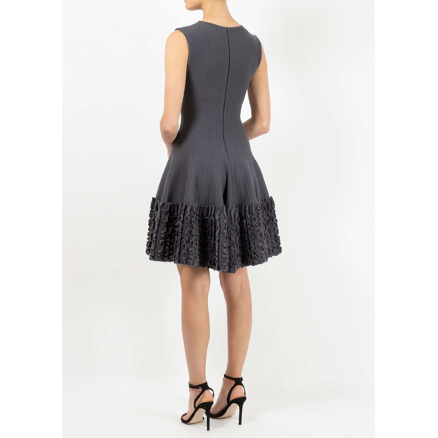 Rent or Buy AlaÃ¯a Sleeveless Dress with Ruffle Hem from MyWardrobeHQ.com