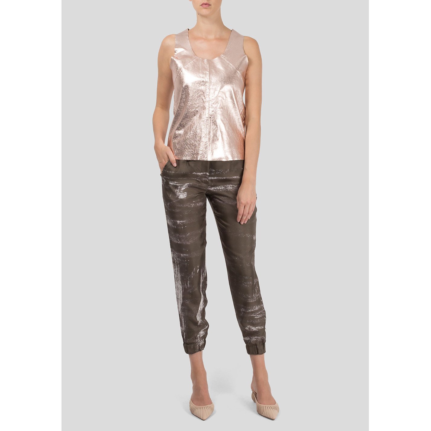Zoe Jordan Printed Trousers