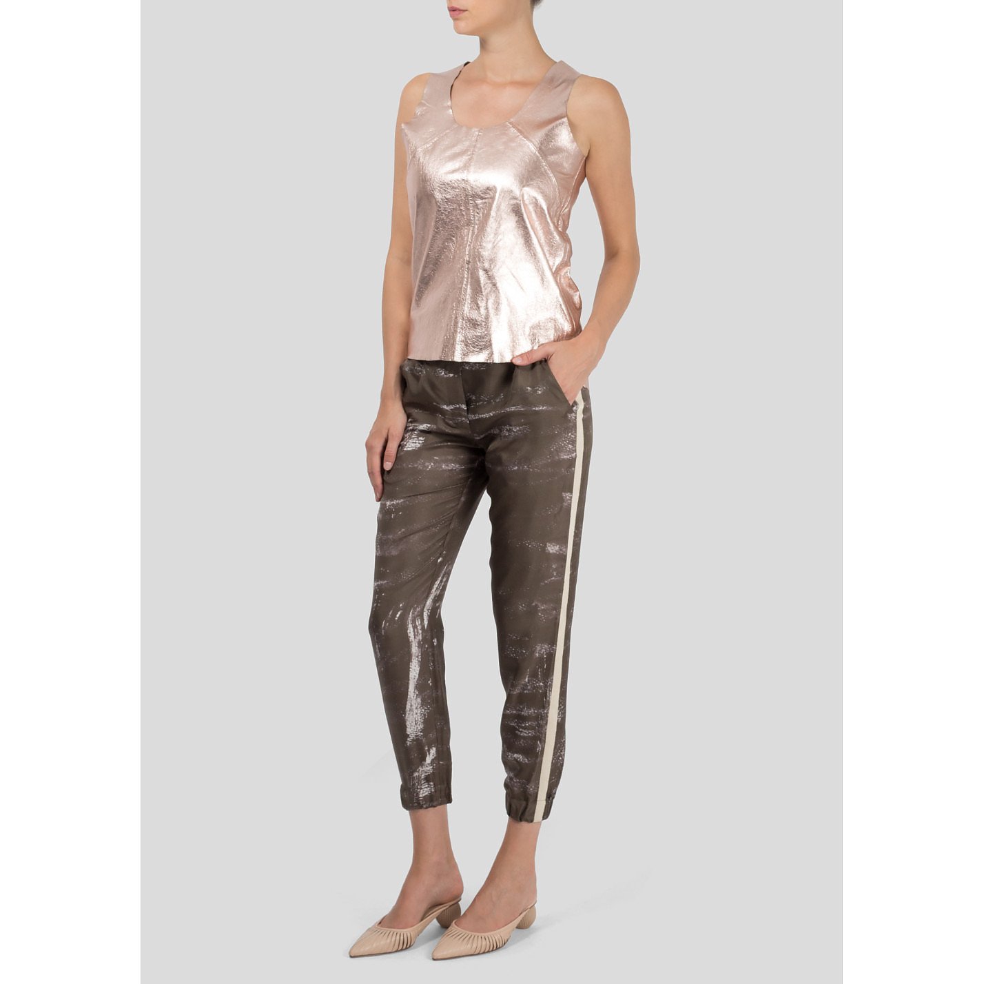 Zoe Jordan Printed Trousers