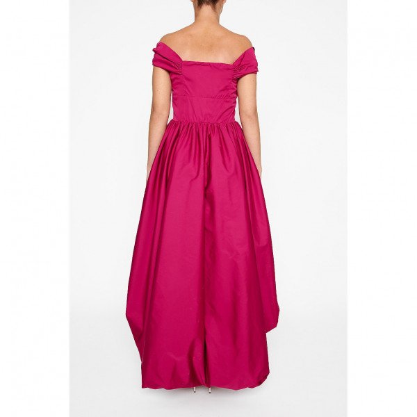 True Decadence Waterfall Off The Shoulder Maxi Dress