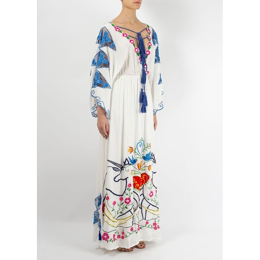 georgia embroidered maxi dress